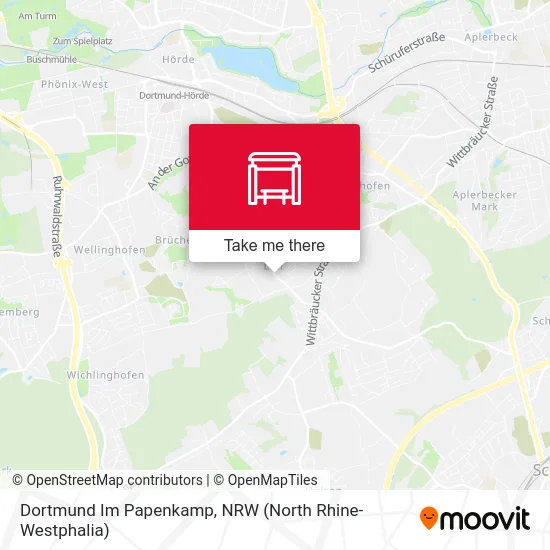 Карта Dortmund Im Papenkamp