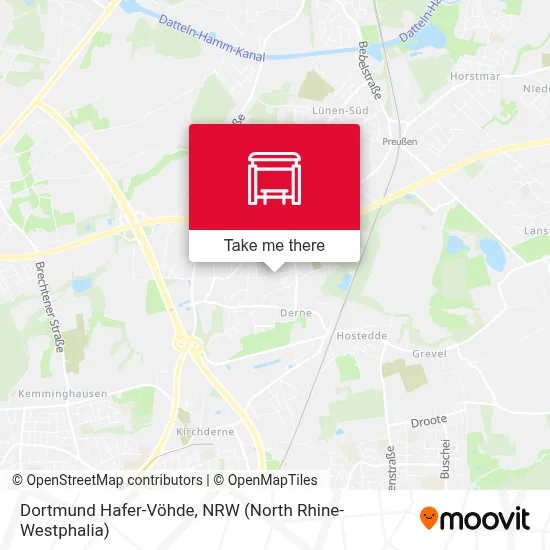 Dortmund Hafer-Vöhde map