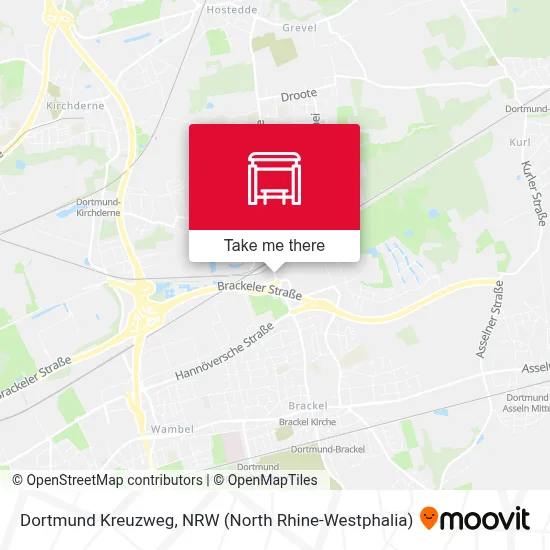 Dortmund Kreuzweg map