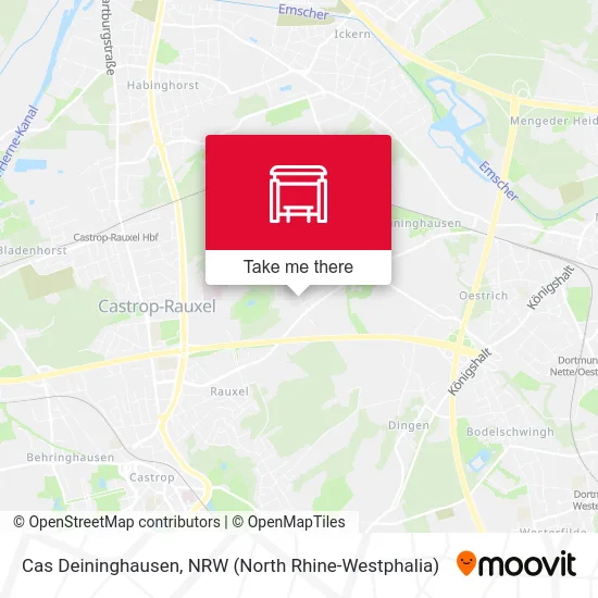 Cas Deininghausen map