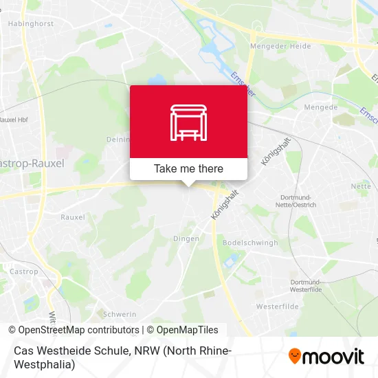 Cas Westheide Schule map