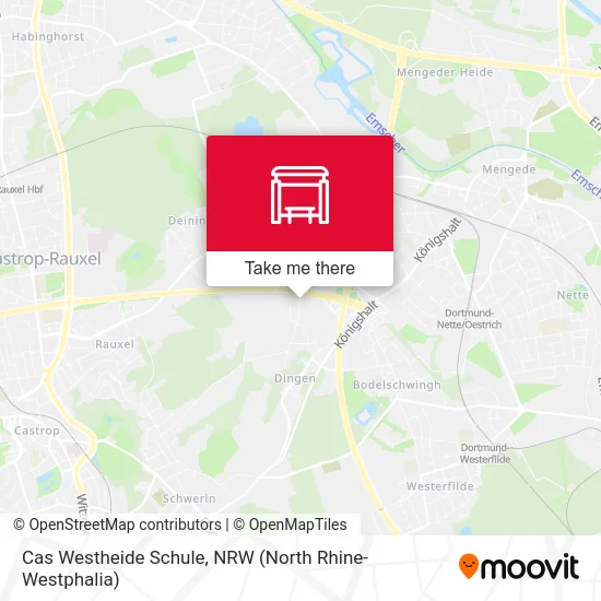 Cas Westheide Schule map