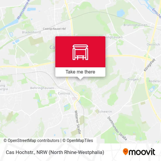 Cas Hochstr. map