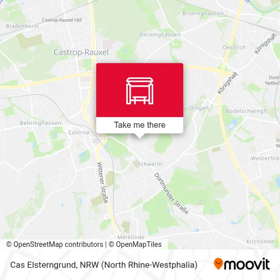 Cas Elsterngrund map