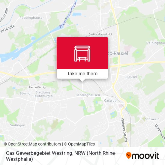 Cas Gewerbegebiet Westring map