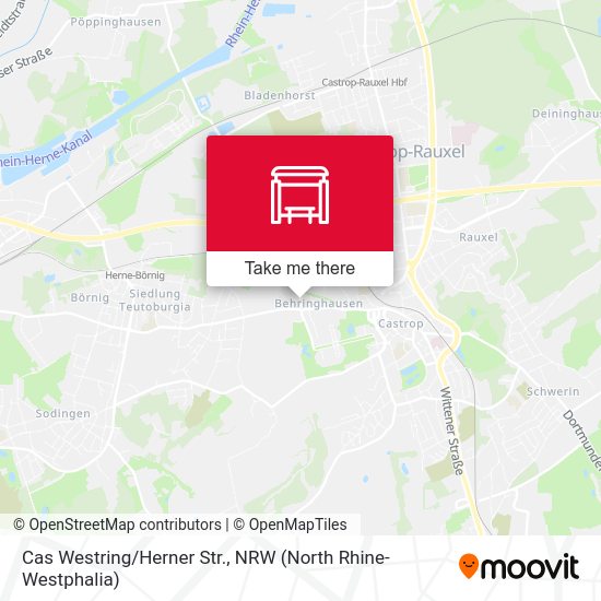 Cas Westring/Herner Str. map