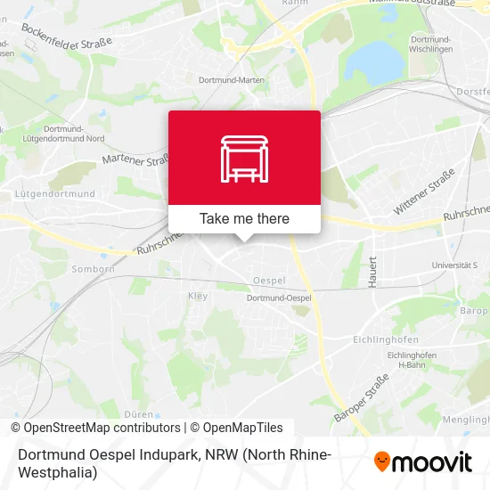 Dortmund Oespel Indupark map