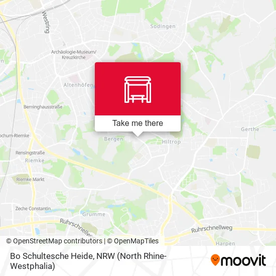Карта Bo Schultesche Heide