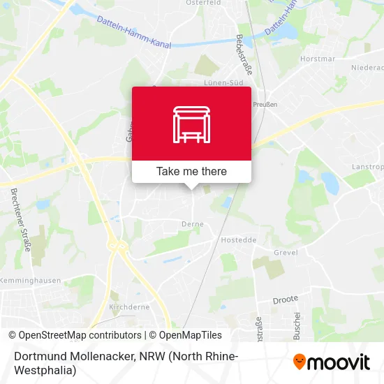 Карта Dortmund Mollenacker