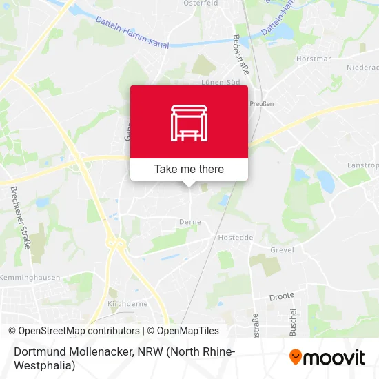Карта Dortmund Mollenacker