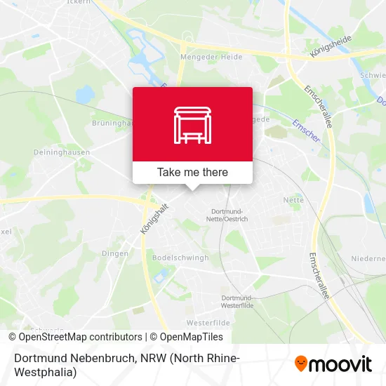 Карта Dortmund Nebenbruch