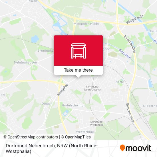 Карта Dortmund Nebenbruch