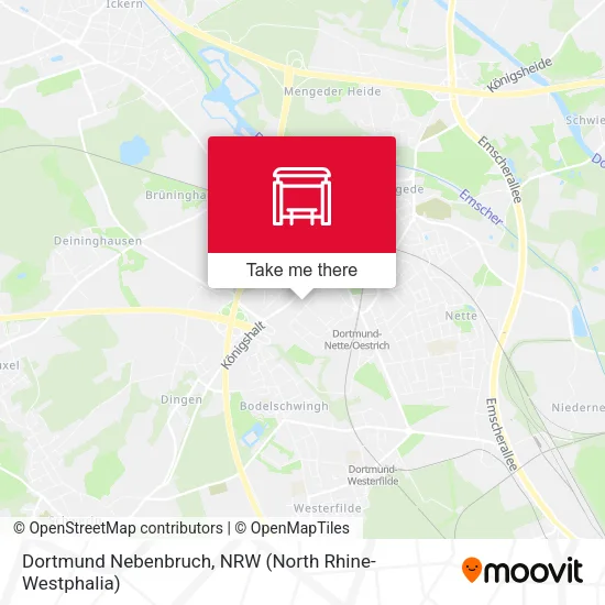 Карта Dortmund Nebenbruch