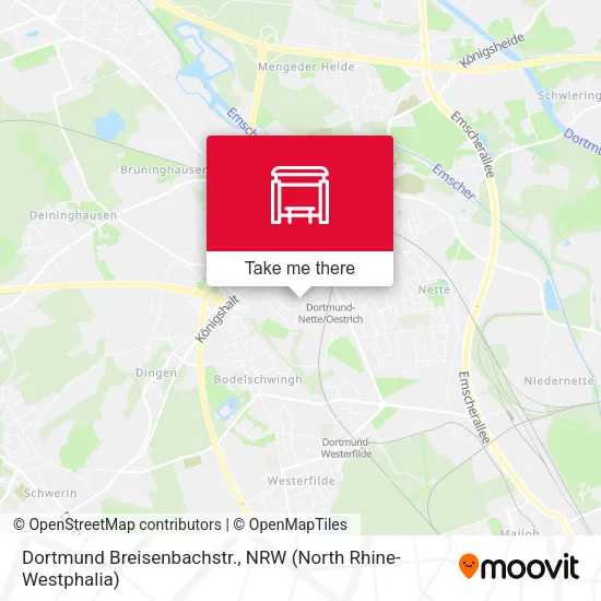 Карта Dortmund Breisenbachstr.