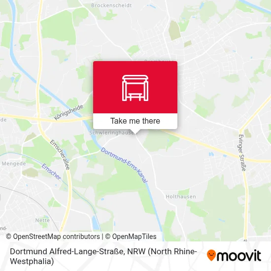 Dortmund Alfred-Lange-Straße map