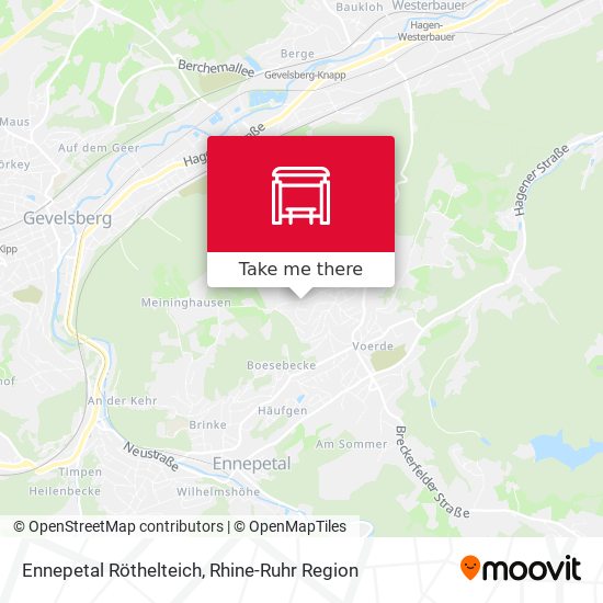 Ennepetal Röthelteich map