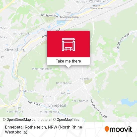 Карта Ennepetal Röthelteich