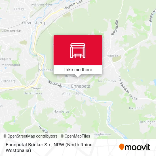 Карта Ennepetal Brinker Str.