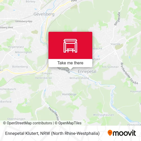 Карта Ennepetal Klutert