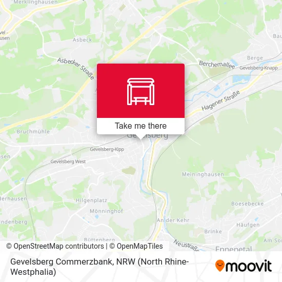 Gevelsberg Commerzbank map