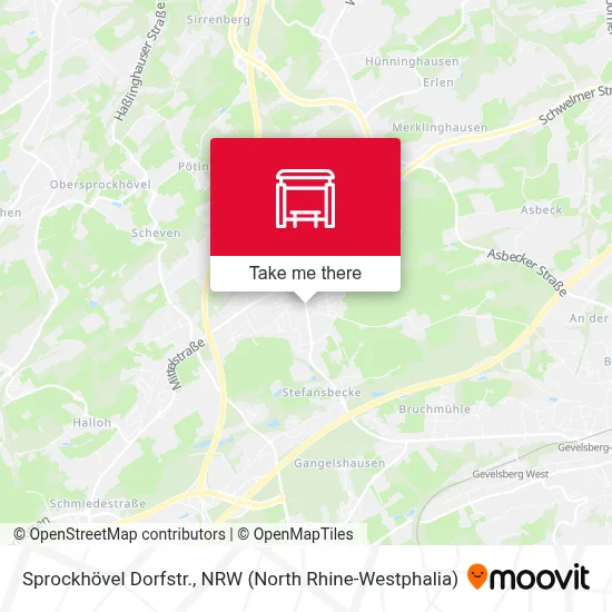 Sprockhövel Dorfstr. map