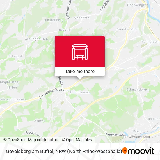 Карта Gevelsberg am Büffel