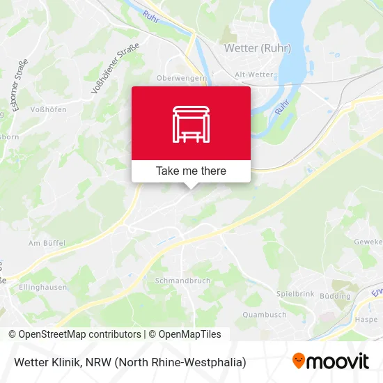 Wetter Klinik map
