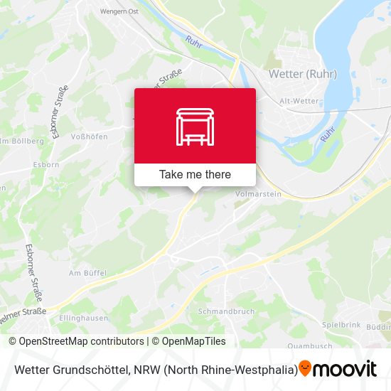 Wetter Grundschöttel map
