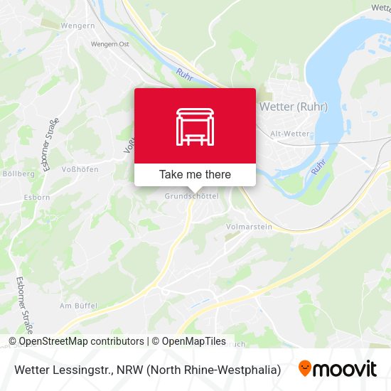 Карта Wetter Lessingstr.