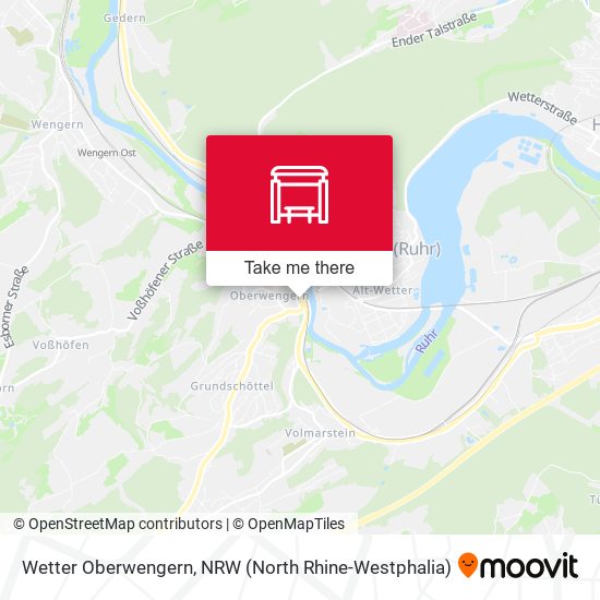 Wetter Oberwengern map