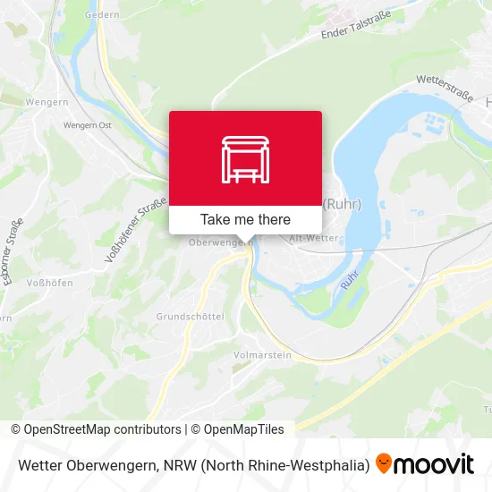 Wetter Oberwengern map