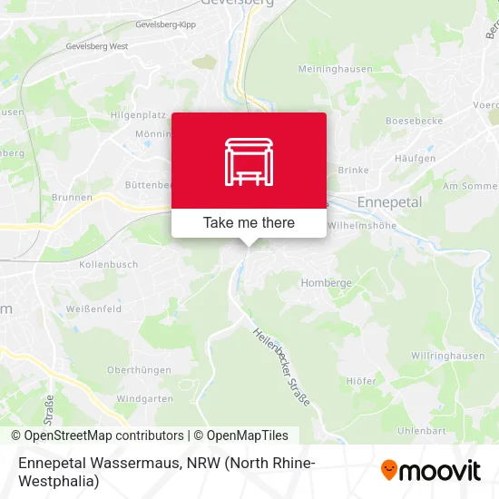 Карта Ennepetal Wassermaus