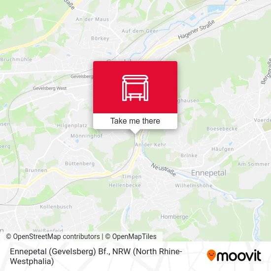Карта Ennepetal (Gevelsberg) Bf.
