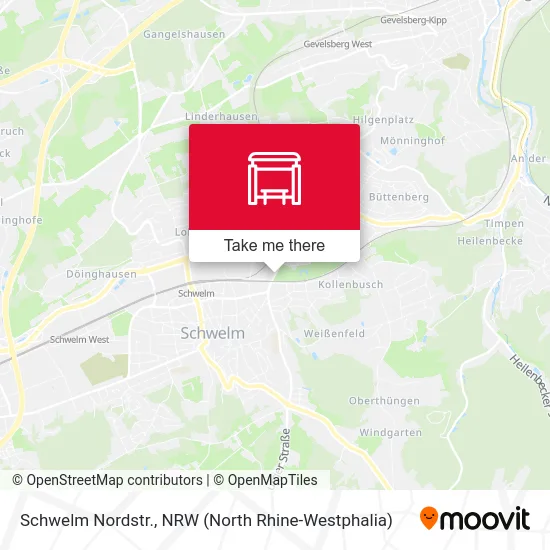 Карта Schwelm Nordstr.