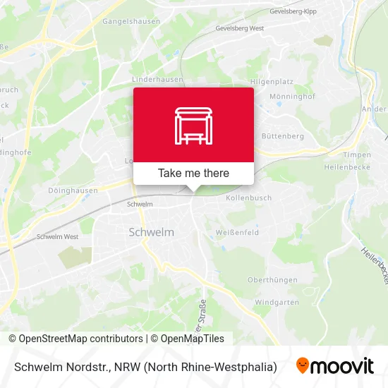 Карта Schwelm Nordstr.