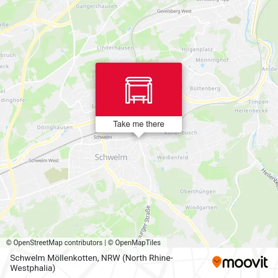 Карта Schwelm Möllenkotten