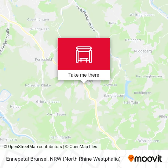 Карта Ennepetal Bransel