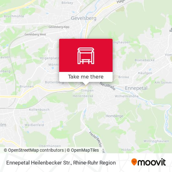 Ennepetal Heilenbecker Str. map