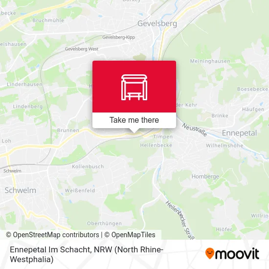 Карта Ennepetal Im Schacht