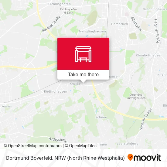 Карта Dortmund Boverfeld