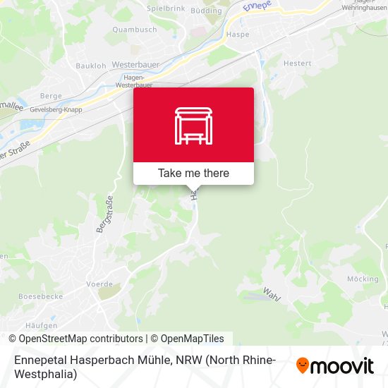 Ennepetal Hasperbach Mühle map