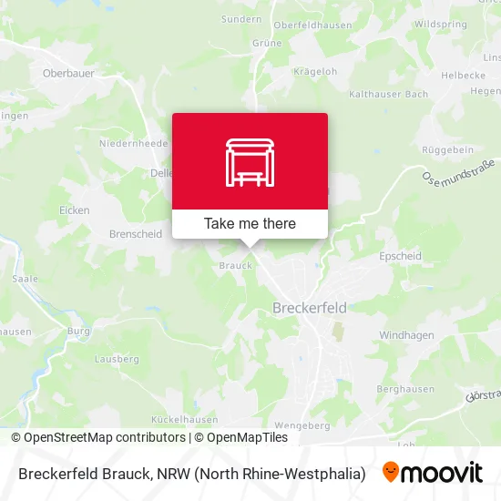 Карта Breckerfeld Brauck
