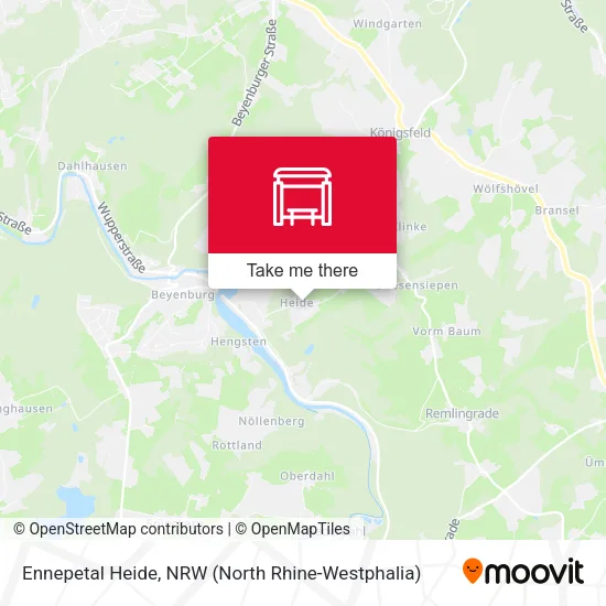 Карта Ennepetal Heide