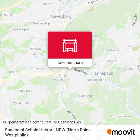 Карта Ennepetal Schule Harkort