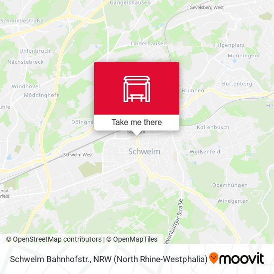 Карта Schwelm Bahnhofstr.