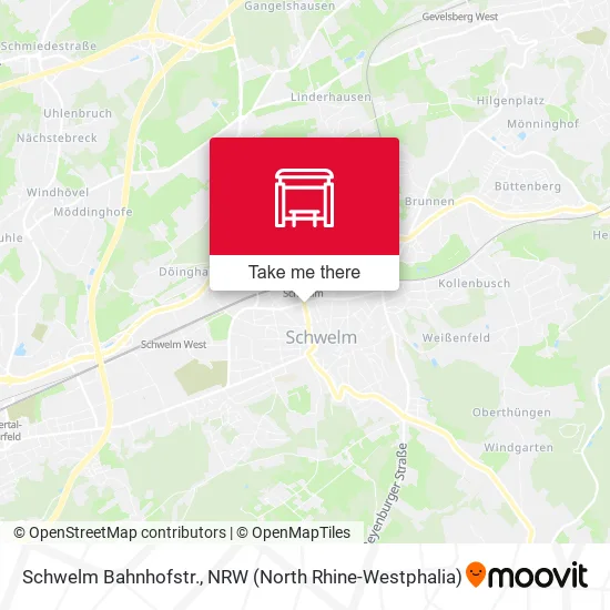 Карта Schwelm Bahnhofstr.