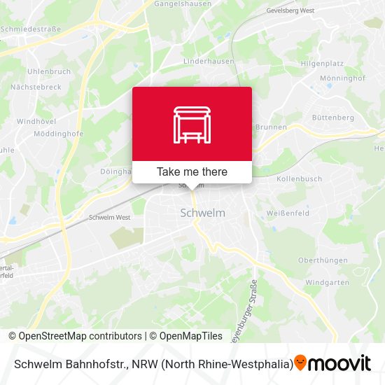 Карта Schwelm Bahnhofstr.