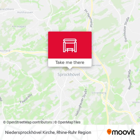 Niedersprockhövel Kirche map