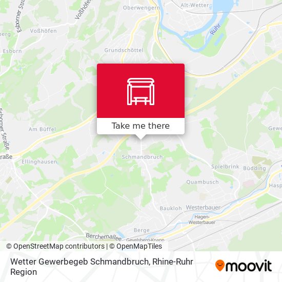 Wetter Gewerbegeb Schmandbruch map