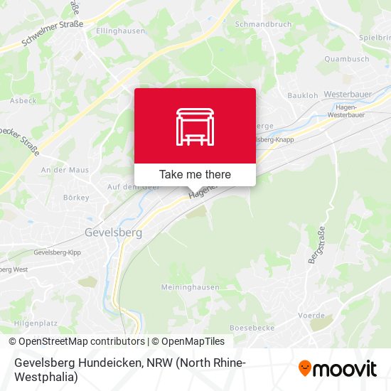 Gevelsberg Hundeicken map